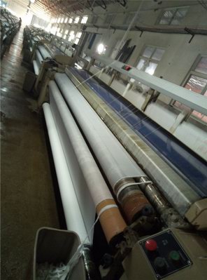 POLYESTER GREY FABRIC