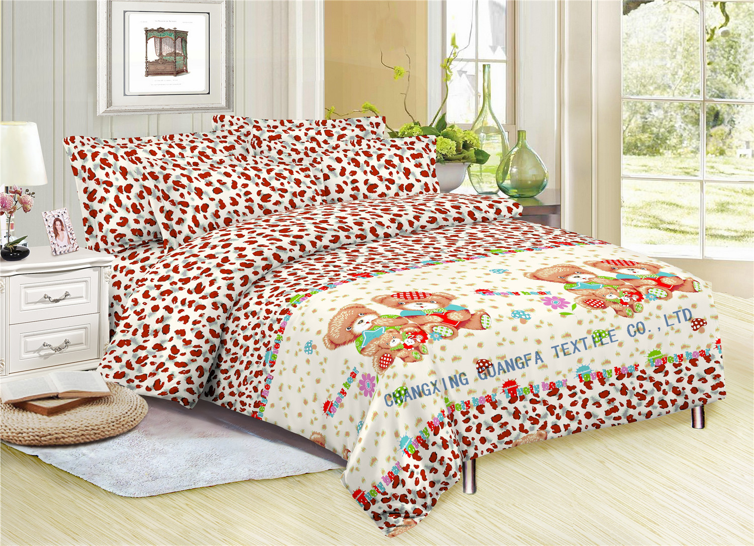 DISPERSE PRINTING FABRICS