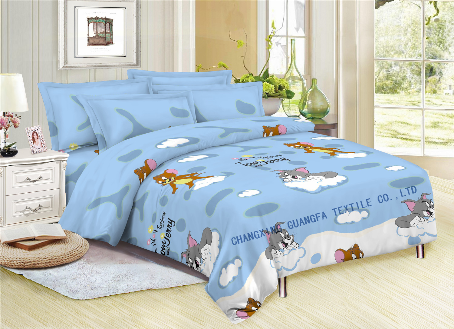 DISPERSE PRINTING FABRICS