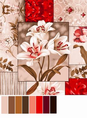 FLAT SCREEN PRINTING FABRICS